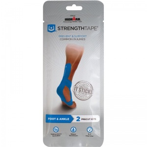StrengthTape Kinesiology Tape Pre-Cut Ankle/Foot Kit